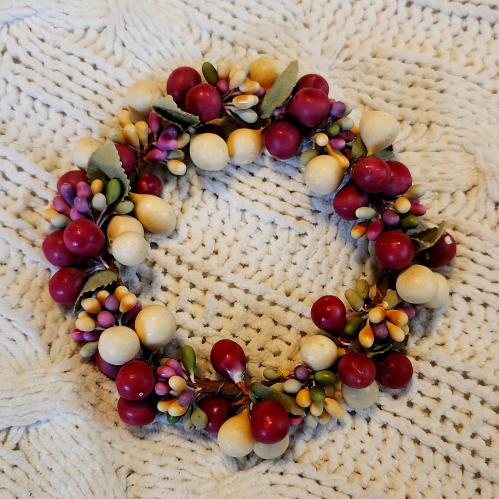 Miniature handmade wreath